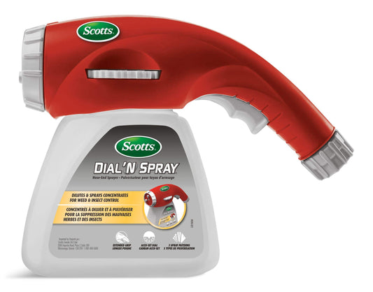 SCOTTS DIAL N SPRAY HOSE END SPRAYER